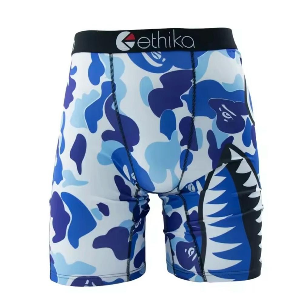 Ethika Blue Camo Bape - Men’s Boxer Briefs